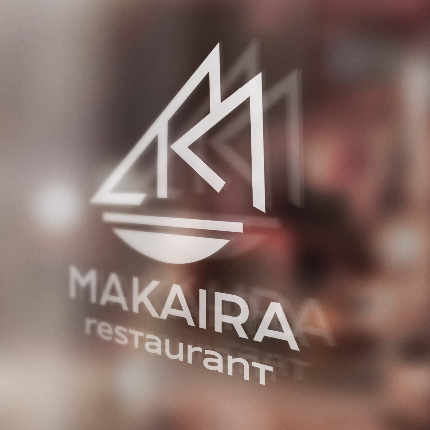 Logo vitrine restaurant Makaira Grand-Champ