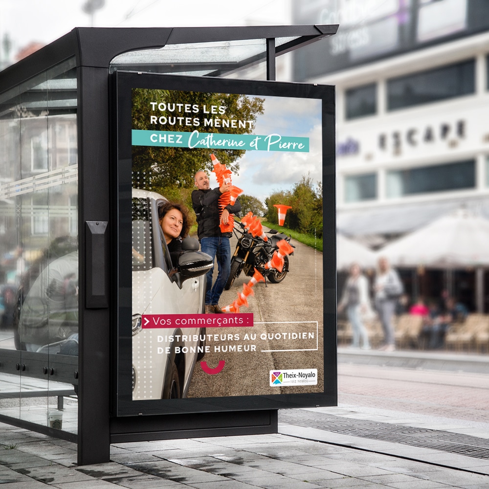 Affichage urbain Theix Noyalo