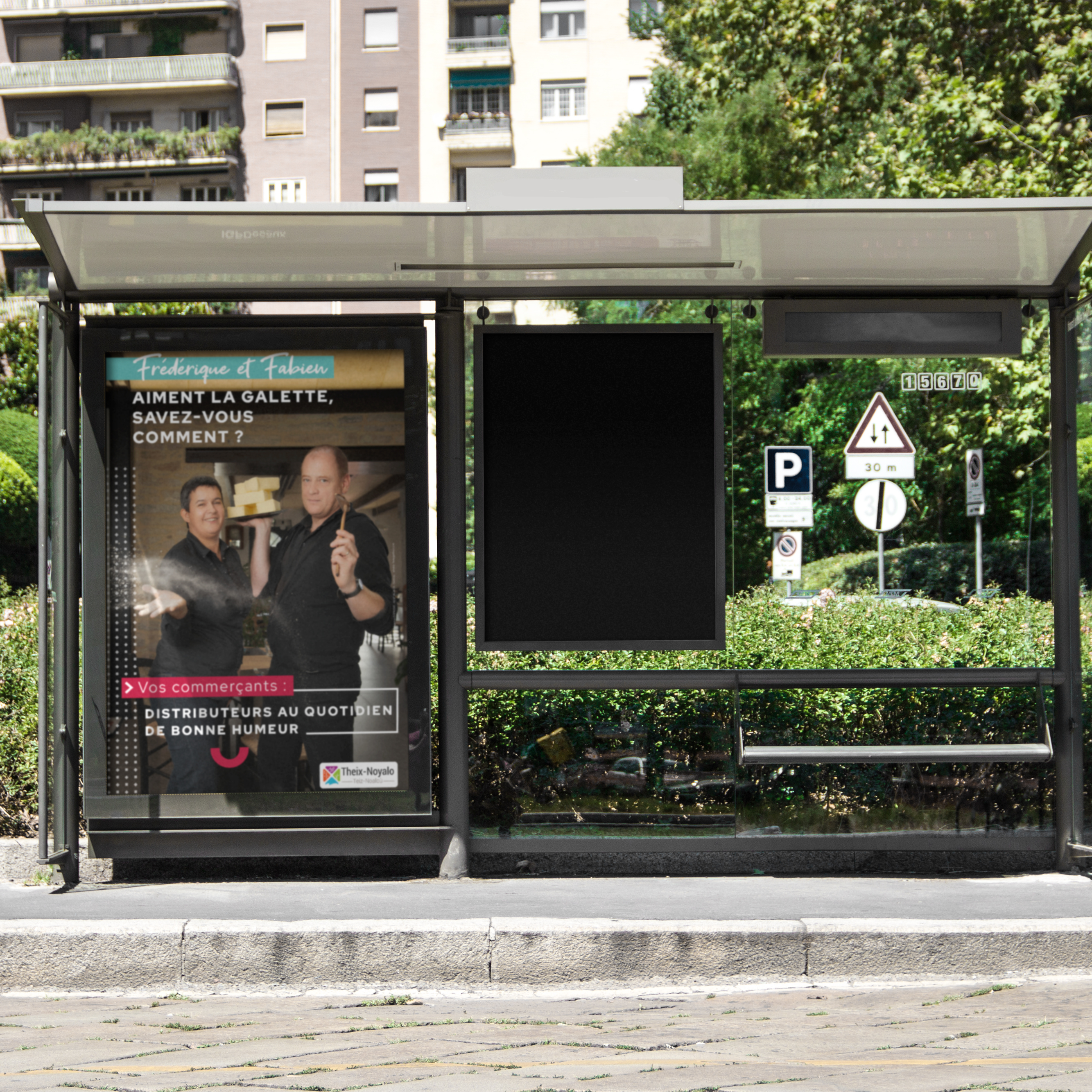 Affichage urbain Theix Noyalo