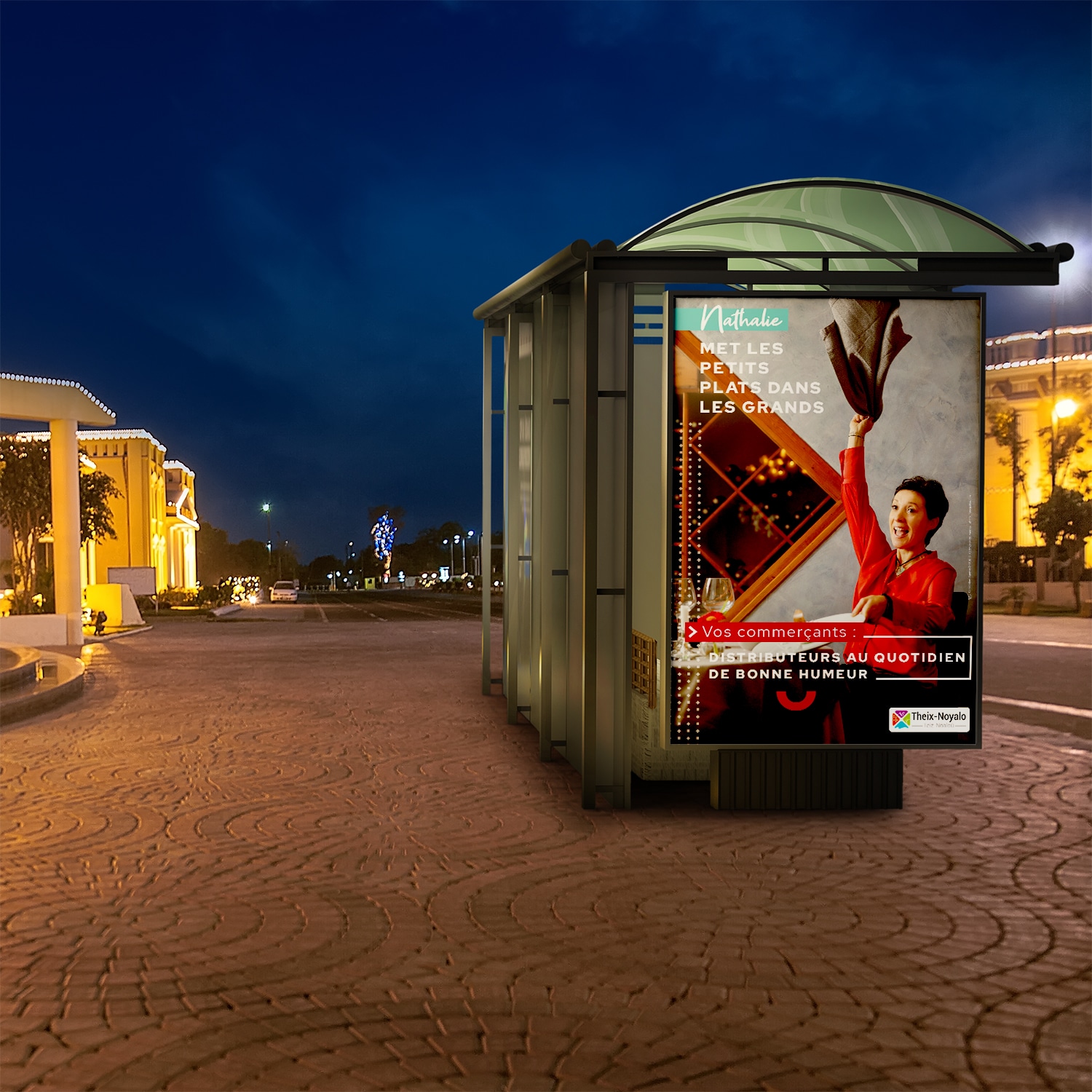Affichage urbain Theix Noyalo