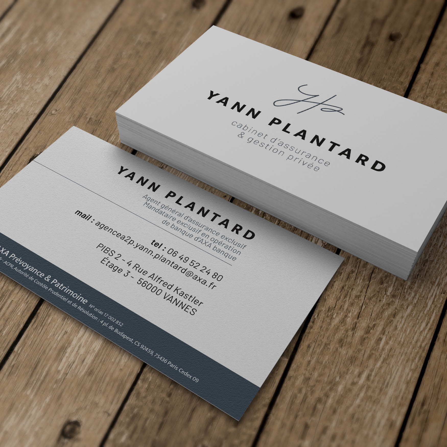 Yann Plantard carte de visite