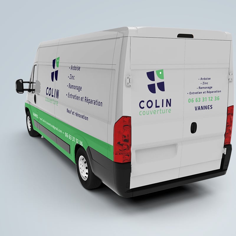 Colin Couverture - vannes - camion - flocage