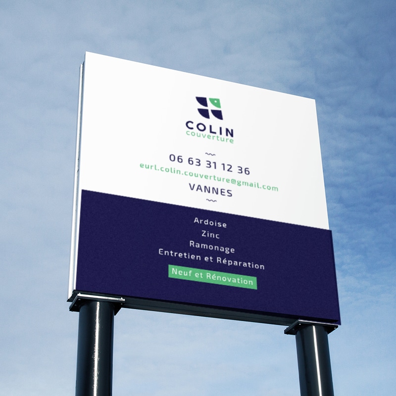 Colin Couverture - vannes - enseigne