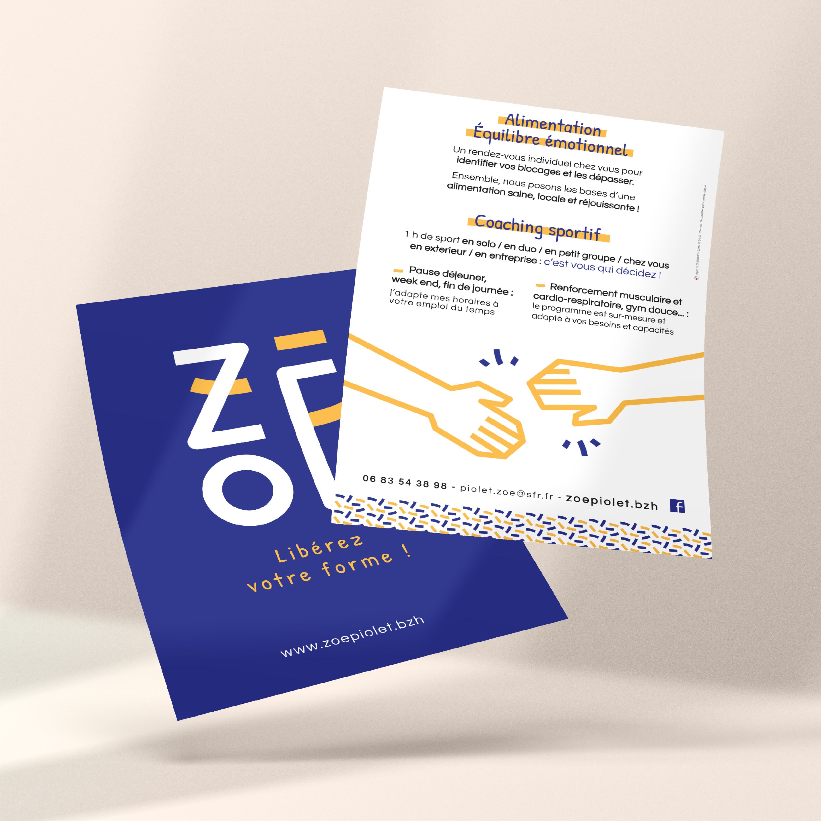 Zoe - coach sportive - flyer