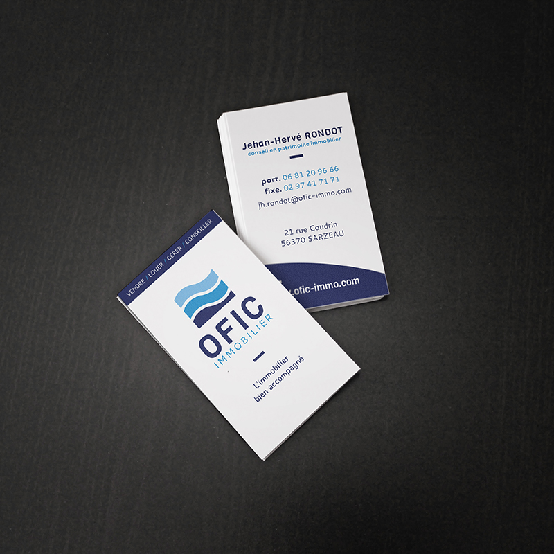 Carte de visite Ofic Immo