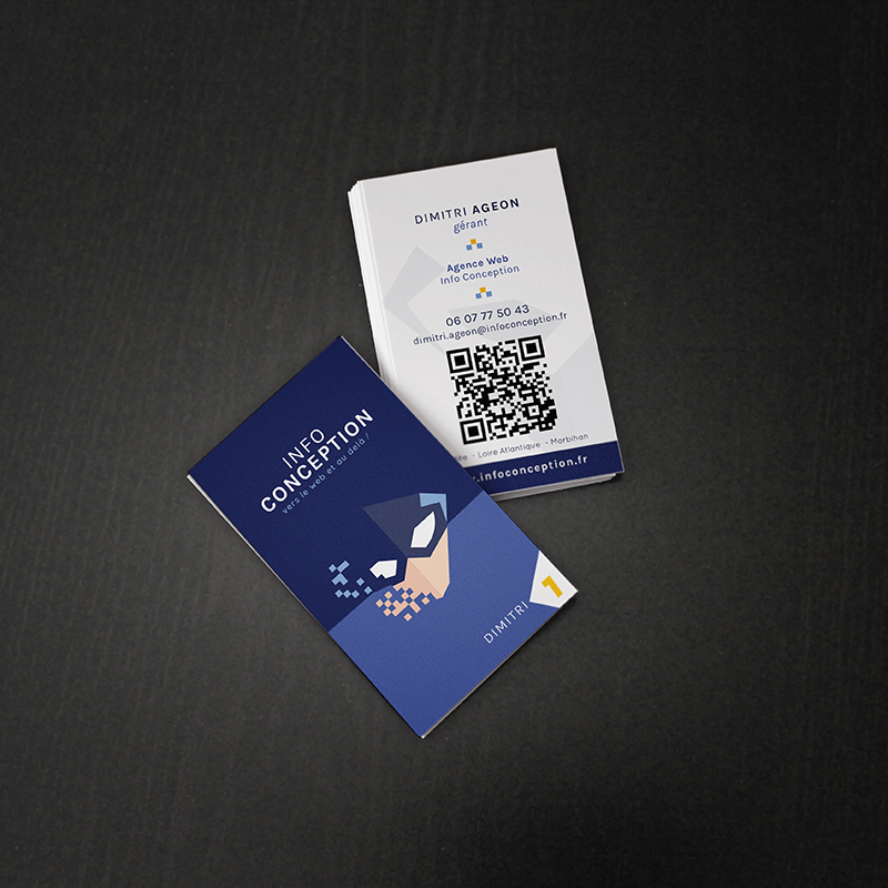 Carte de visite Info Conception
