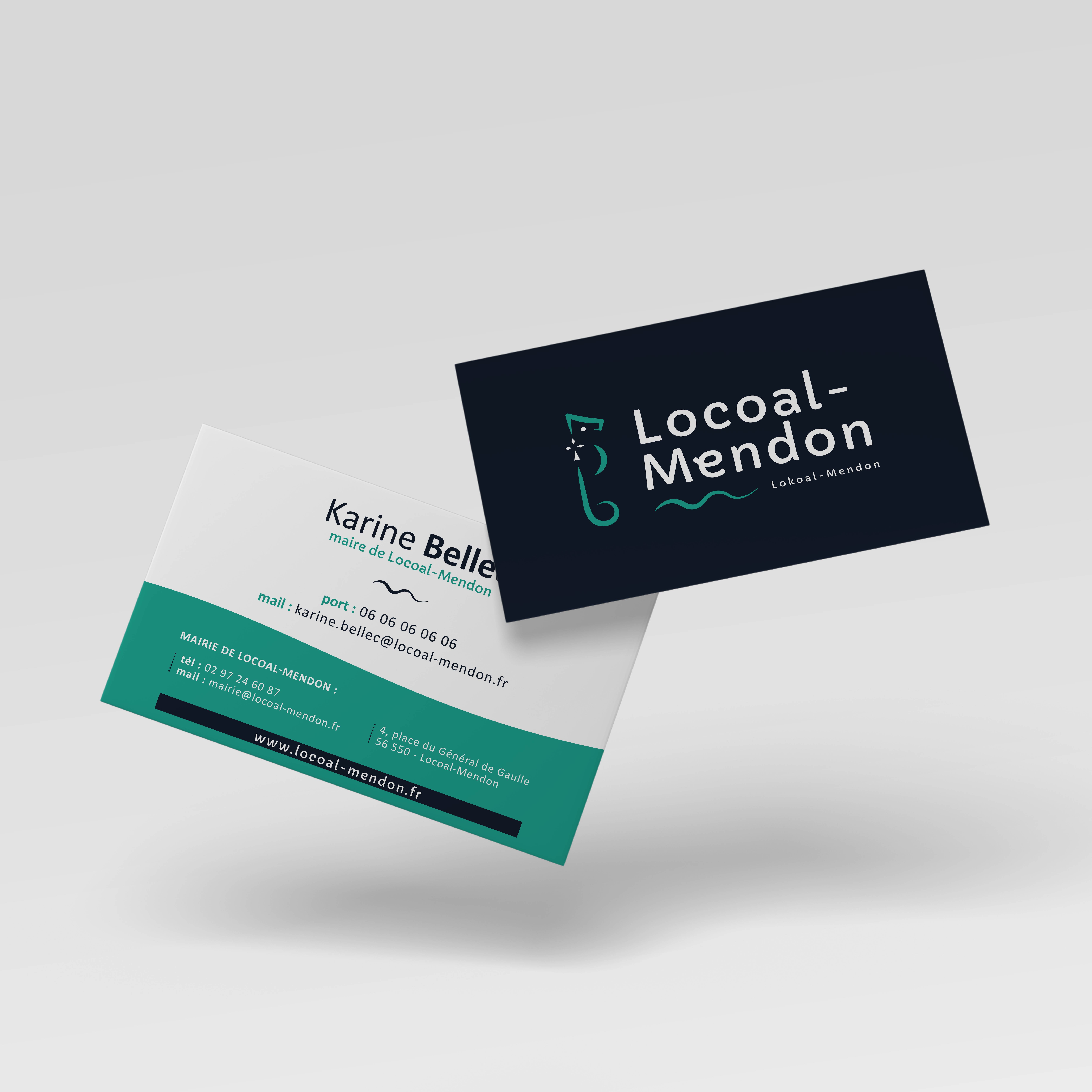 Carte de visite Locoal Mendon