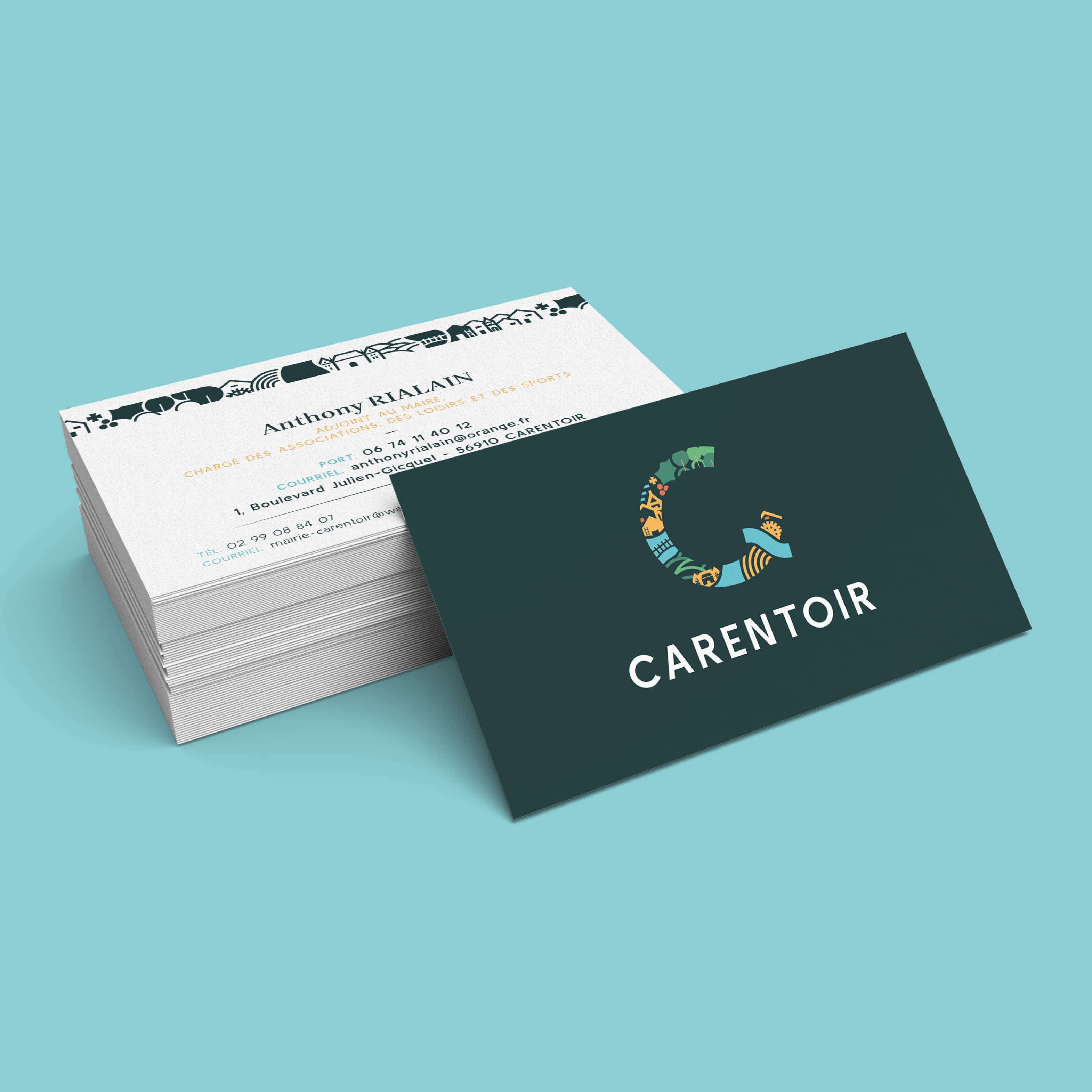 Cartes de visite Carentoir