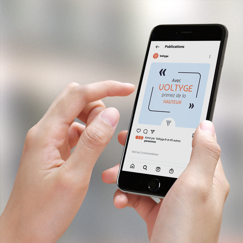Publication instagram Voltyge