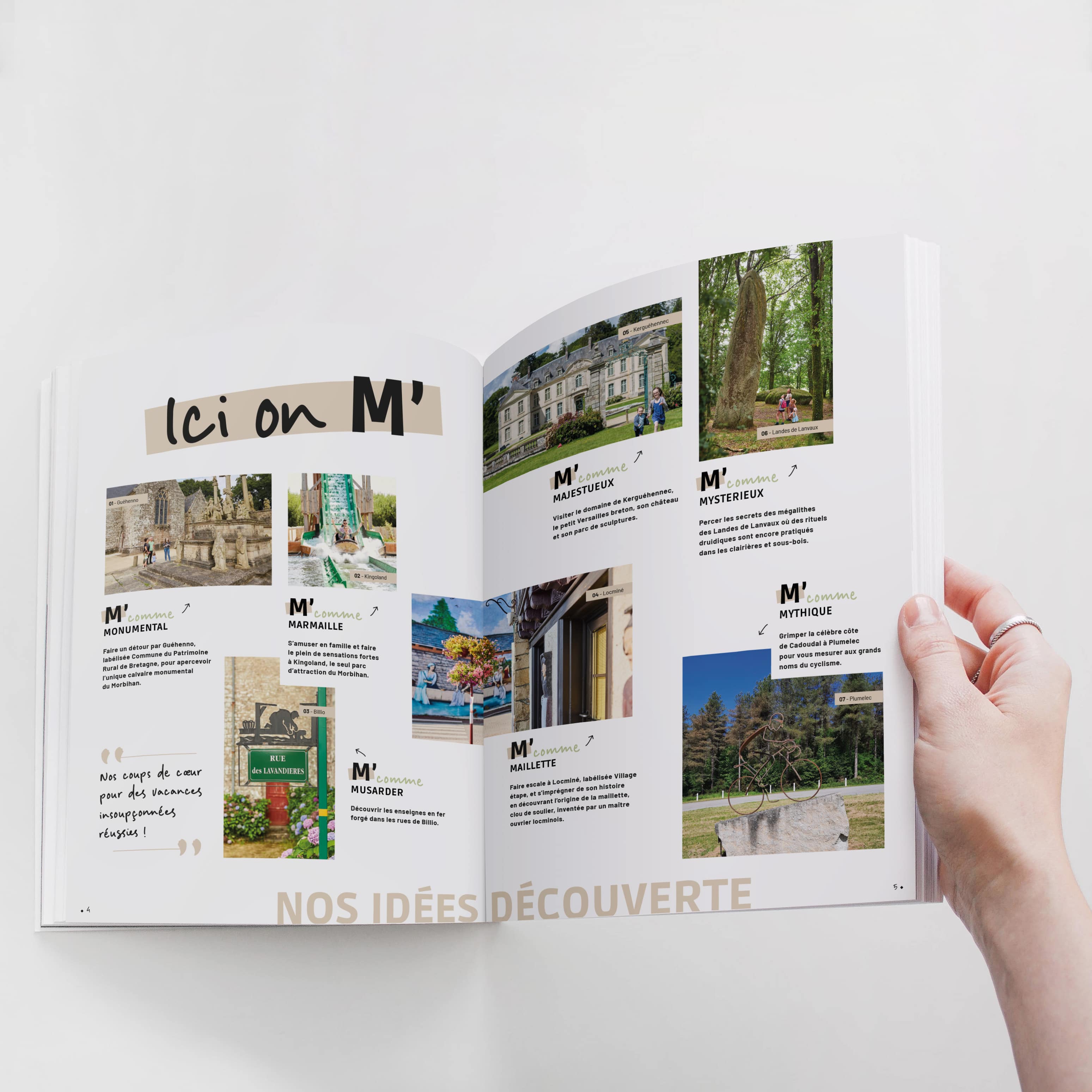 Magazine touristique centre Morbihan